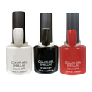 Kit 3 Esmaltes em Gel - Color Gel