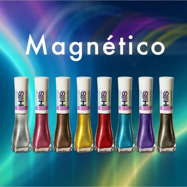 Kit 8 Esmaltes Magneticos Hits + Imã