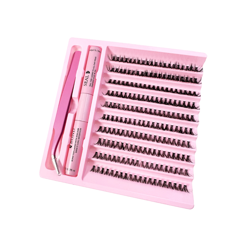 Kit Extensão de Cílios Material Lash Design Completo Profissional