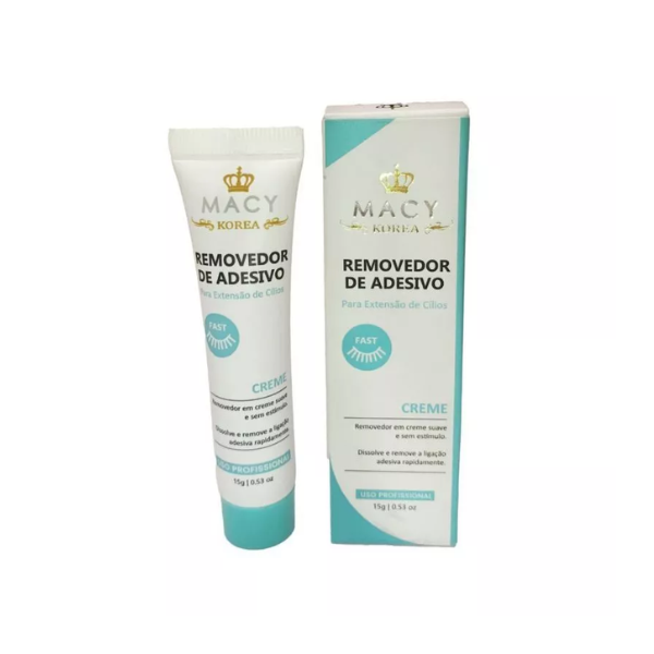 Removedor em Creme para remoção de Cola Para Cílios 15g Remoção ultra Rápida