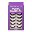 Cílios Postiços Ultra Natural 10 Pares