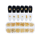 Fundo do Mar - Decorações Douradas para Unhas