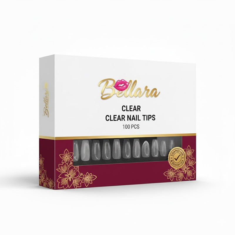 Unhas Clear Nail Tips